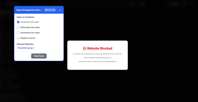 Website Blocked